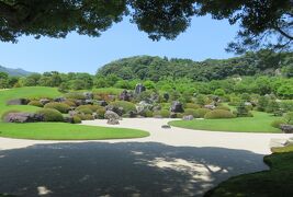 2018梅雨、島根の名所(2/15)：6月24日(2)：足立美術館(2)：日本画、枯山水庭園