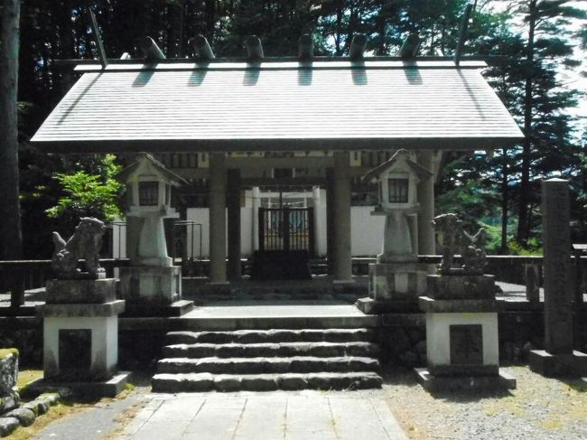 奥多摩湖周辺を歩いた後は小河内神社に向かいました。