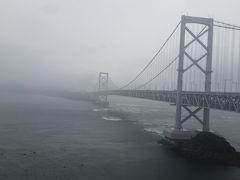 記録的な大雨の中