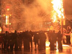 あばれ祭り～宇出津・いやさか広場にキリコが集結