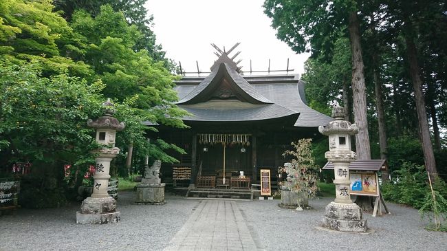 　前日のゴルフを終え翌朝から精力的に河口湖周辺を攻めようと、意気込みましたが、昨晩の二日酔いがひどく冨士御室浅間神社のみお参りして、帰りました。雨も降り出したので、観光する気が無くなりました。また次回の楽しみにします。