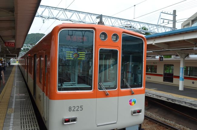 四日からの大雨で、各交通機関も大きな影響を受けました。神戸市の西代から姫路までの区間を走る山陽電車も、土砂崩れで須磨と霞ヶ丘間が不通になりました。八日午前中は須磨と霞ヶ丘で折り返し運転をしていましたが、午後から復旧しました。