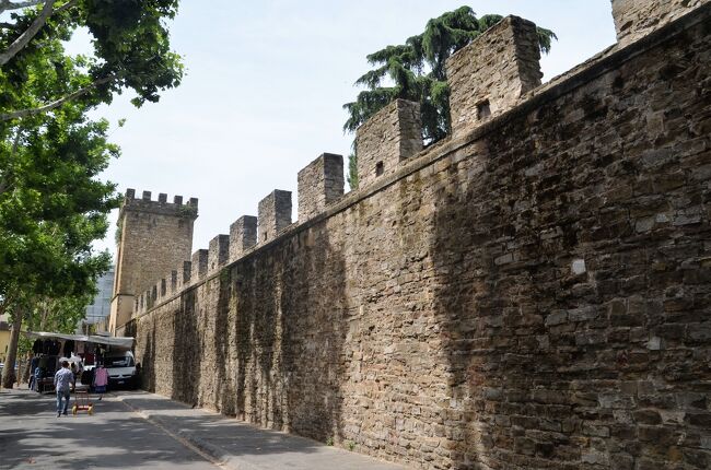 古代エトルリア人の居住地だったフィレンツェはローマの植民都市として発展し、中世ではメディチ家統治の下、15世紀に花開いたルネサンス文化の中心地として栄えました。<br />フィレンツェ市街には多くの歴史的建造物が観光名所となっていますが城壁についてはあまり知らされていません。<br />私は中世の時代に防衛目的のために築かれた残された城壁を追ってみました。<br /><br /><br /><br /><br />