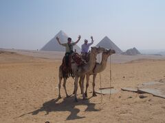 5つ星ナイル川クルーズで巡る感動のエジプト８日間：（その５）ギザのピラミッドとスフィンクス