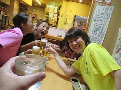 夏リゾート沖縄（７）沖縄料理のおいしい居酒屋で海友さんと楽しくおいしく！