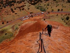 初めての4WDでオーストラリアの砂漠を冒険の旅3 ウルル登頂 レッドセンターウェイ (4WD Adventure drive in Australian Outback 3 - Climbing Uluru & Red Centre Way)