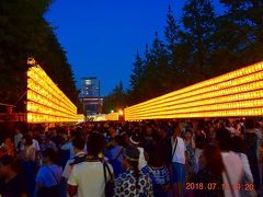 2018 大混雑の平成最後の靖国神社みたままつりに行ってきた