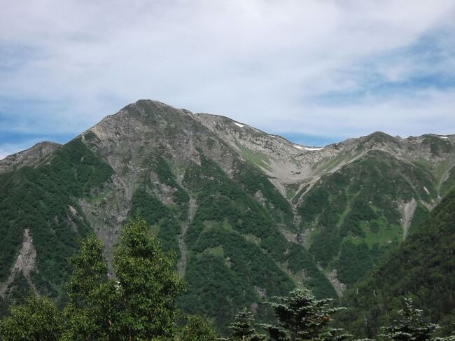 南アルプス南部の旅２　赤石岳