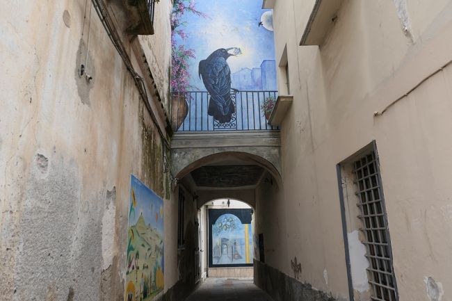 美しき南イタリア旅行♪　Vol.32(第2日）☆Diamante：「ディアマンテ」旧市街の美しい絵は芸術品♪