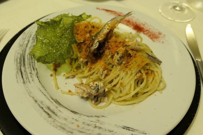 美しき南イタリア旅行♪　Vol.33(第2日）☆Diamante：ディアマンテのレストラン「A'Cucchiarella」イワシのスパゲティーは絶品♪