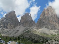 ２度目のドロミテ、Fassa谷ハイキング（4)Passo Sella～Col Rodela～Campedie   