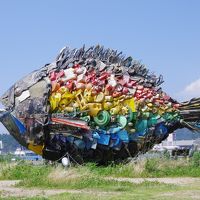 フォトジェニックな景色を求めて…3連休の女子一人旅♪ 雲一つない青い空の下、児島→宇野に寄り道→倉敷ドライブ編