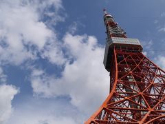 東京タワーと増上寺