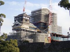 九州縦断旅（２０）復興途上の熊本城
