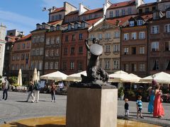 ポーランドのワルシャワへ　その２　ワルシャワの旧市街へ。。