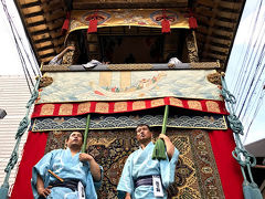 2018年　祇園祭今回もラッキーな出来事が！②　7月13日放下鉾ができるまで～曳き始め編（旅行記１００話目！）