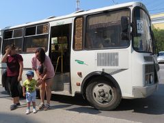 2018年シベリア・サハ共和国ヤクーツクへの旅（４）移動編その１：市内バスと郊外行きの乗り合いシャトルタクシー