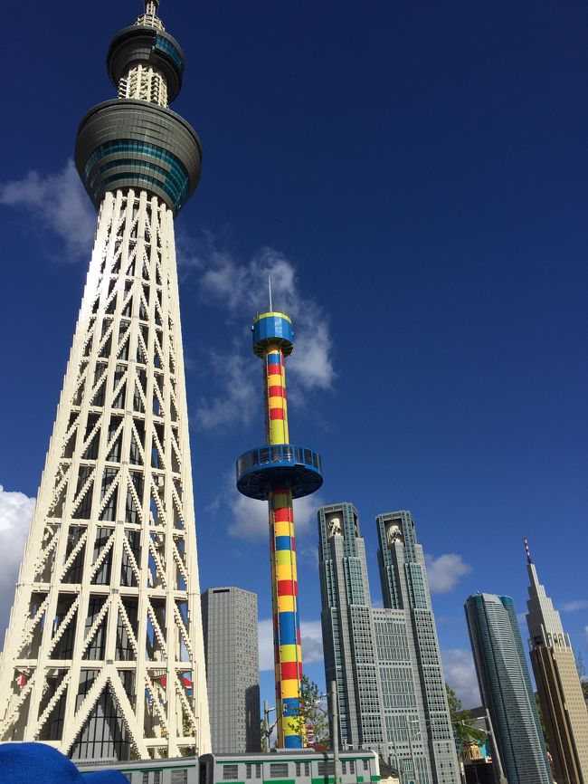 台風の過ぎ去った翌日から2泊3日でレゴランドへ<br />2歳と6歳の子供は大はしゃぎ<br />レゴランドホテルにも2泊し、とっても楽しい旅行となりました<br />