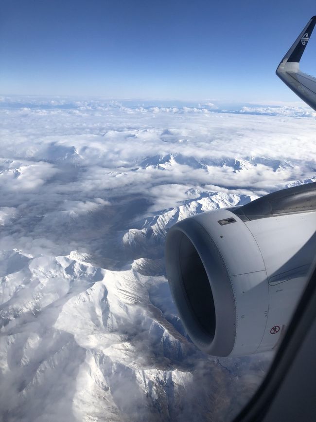 はじめてのニュージーランド行き　２日目　その１　（ オークランド空港→クライストチャーチ空港編）