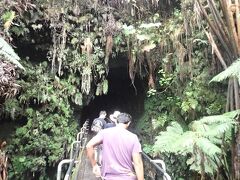 ハワイ島（１６）ハワイ火山・サーストン・ラヴァ・チューブ（溶岩洞窟）