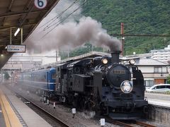 霧降高原の帰りに思いがけずＳＬ大樹が見られました＾＾　　