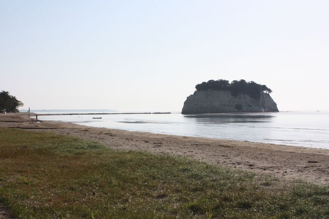 北陸旅行記２０１７年春（１１）のと鉄道能登線廃線跡巡り・鵜島と見附島編