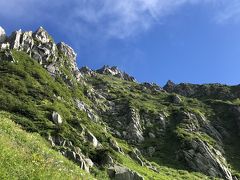 千畳敷カールと中央アルプスの最高峰を弾丸登山