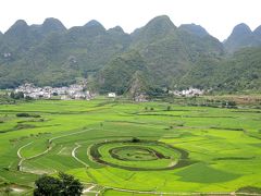 中国　貴州・広西2018　水迸り、大地起つ････（6）“天下奇観” カルスト地形の典型的景観「万峰林」