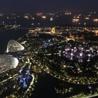 まるで宝石箱！サンズ・スカイパークから光のショー2つ　ジャカルタ・シンガポール2018の旅8-3