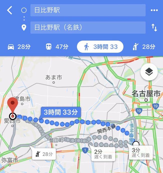 複数の鉄道会社の乗り入れる駅では、<br />路線間に連絡通路が通っていることがあります。<br />普通は長くてもせいぜい1キロ位ですが、<br />名古屋には3時間以上も歩く<br />連絡通路があるのです、、、。