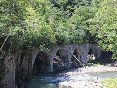 十勝・釧路の旧国鉄ローカル線廃線跡めぐり　糠平湖周辺の旧士幌線の橋梁と旧白糠線廃線跡