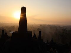 インドネシア旅行2018  Part3：ボロブドゥール遺跡　（2日目：7/17)