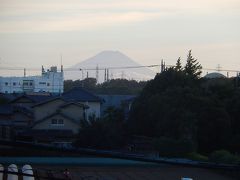 8月22日ふじみ野市から見られた影富士