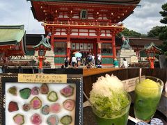 末娘と二人のんびり京都めぐり（１）ふしぎ石博物館と伏見稲荷大社そして抹茶スイーツ