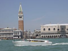 2008夏【ヴェネツィア】運河を巡るゴンドラとカッ飛び水上タクシー