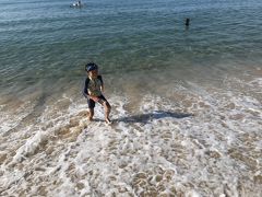 家族旅行 日帰り2018年8月（長男9歳、次男7歳）IN 琴びき浜 丹後半島