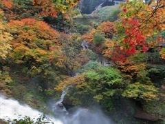 ２０１７年１０月　錦秋の東北　２日目その１　天童と銀山温泉紅葉散歩。雄勝で稲庭うどんを食べました。