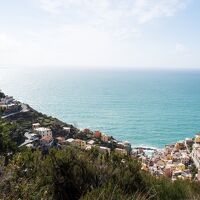 チンクエテッレとアオスタ～北イタリアの海と山の絶景巡り 【６】チンクエ・テッレの絶景ドライブ（2018/3/7）