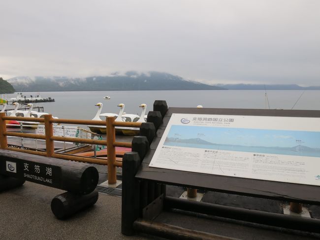 北海道旅行4日目は朝から雨になりました。<br />ニセコから支笏湖へ移動してのんびり過ごしました。