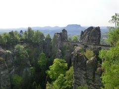 2018年4～5月　ドイツザクセン地方・チェコ一人旅（ドレスデン～プラハ）(2)ザクセンスイス国立公園周辺