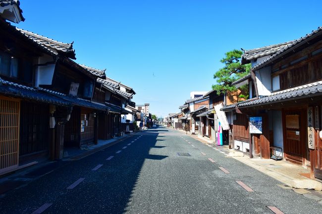 【2018盆休み帰省：Part7】朝の『うだつの上がる町並み』をぶらっと歩いてみた