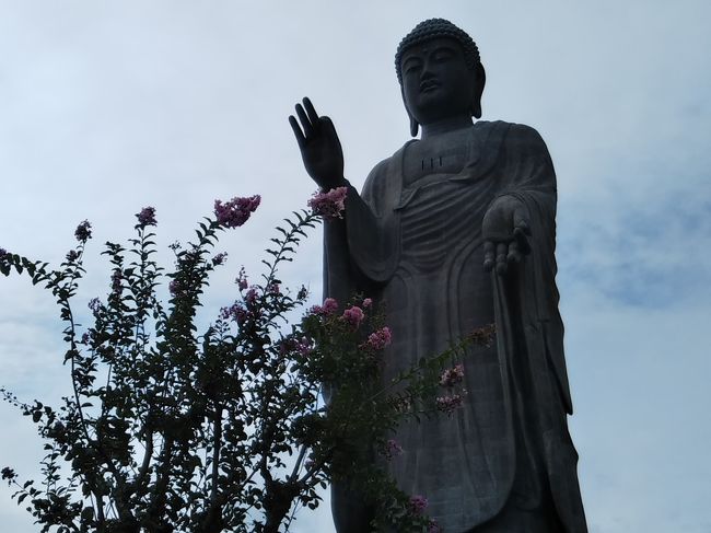 敬老の日3連休の初日は牛久大仏に行ってきた。<br />初めての訪問。<br />もっと早くに行っとけばよかったと思えるほど、なかなかいい所だった。<br />ここは再訪ありだな。