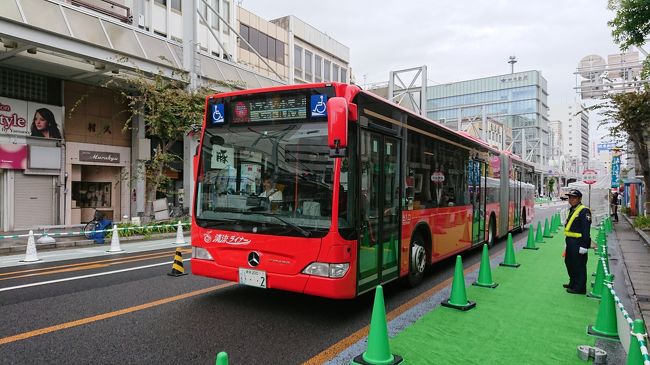  岐阜市でおこなわれたBRTトランジットモール２０１８に出かけてきました。その中でおこなわれる公共交通フェスタの見学をメインに出かけてきました。昨年の同時期に行われたバスフェスタに比べると規模はかなり小さいものでしたが、楽しむことができました。<br /> 岐阜城にいく予定もしていましたが天候はすぐれないため断念しました。