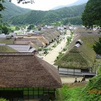 家族で行く会津方面旅行　短縮バージョン【１日目その２】　大内宿と塔のへつり　そして東山温泉に泊まる