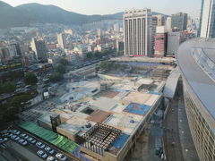 韓国　「行った所・見た所」　釜山の東横イン釜山駅１に宿泊してチャガルチまで散策