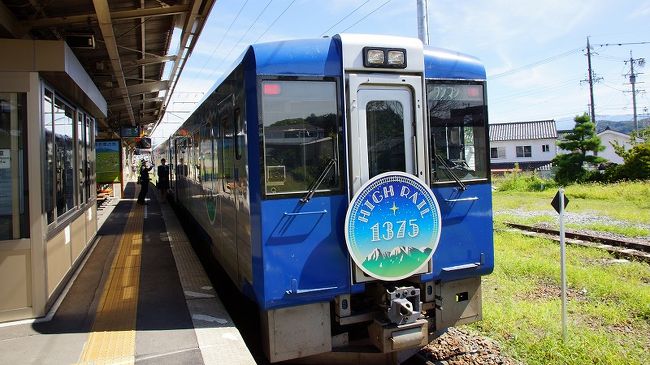 観光列車乗り継ぎの旅最後は、小海線のHIGHRAIL1375。今回は昼間の2号乗車だったが、やはり星空観測の3号に乗らないといまいちな感じ。