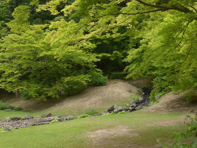 秋田からまた岩手にもどり花巻温泉で宿泊後、岩手県南部の観光スポットをまわりました。<br />以前から欲しかった鉄瓶など買い求めて　仙台空港より帰路につきました。　<br />先年、栗駒山登山と温泉についての質問にご親切に回答下さった皆様、ありがとうございました。<br />この秋、栗駒山荘の宿泊に当選したので紅葉を見てきます。<br />初夏の山行きで良い予行演習が出来ました。良かったらご覧下さい。<br />