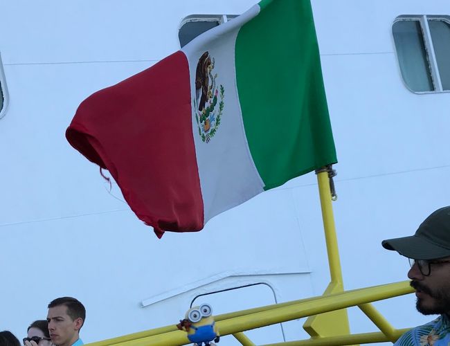 カーニバルグローリ号で<br />マイアミ→抜海→ケイマン→ホンジュラス(ロアタン)→ベリーズ→メキシコ→抜海→マイアミ