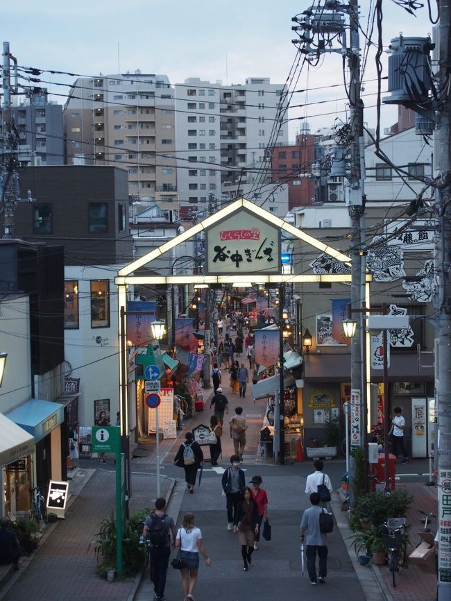 今日は、夏も終わり涼しくなってきたところで、久々の谷根千散歩に出ました。<br />2年ぶりの谷根千散歩。<br />欧米の観光客や日本人のひとり女子旅の人が多かった気がします。<br />それでも、東京下町の風情ある雰囲気に非日常というより日常の延長線上、そんな旅でした。