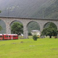 スイスを中心に半周するオヤジ一人旅５。ベルニナ鉄道でイタリアへ